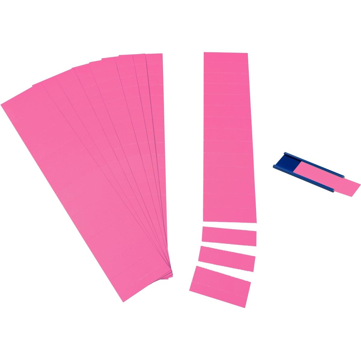 Ultradex, Kartenaufbewahrung, Einsteckkarten für 34mm Einsteckschiene 40x32mm magenta VE=90 Stück