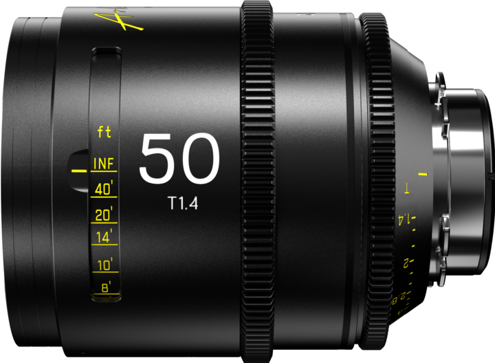 Image du produit Dzofilm Arles 50mm FF/VV Prime Cine Lens (PL mount, meter) (PL, Plein format)