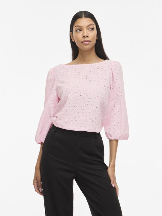 Immagine prodotto Vila VIFRIMA U-Boot-Ausschnitt Oberteil mit 3/4-Ärmeln (M)