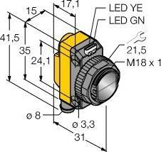 Actual product image Turck Opto-sensor (20 m)