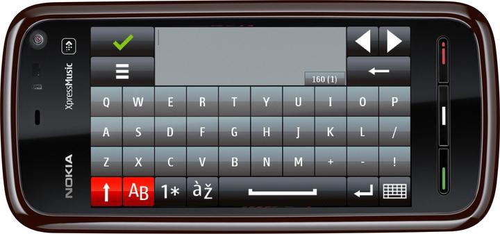 Actual product image Nokia 5800 XpressMusic - Red (81 GB, 3.20", 3G)