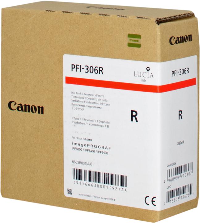 Produktbild Canon Tinte Large Format red Orig.Nr. PFI-306R (R)