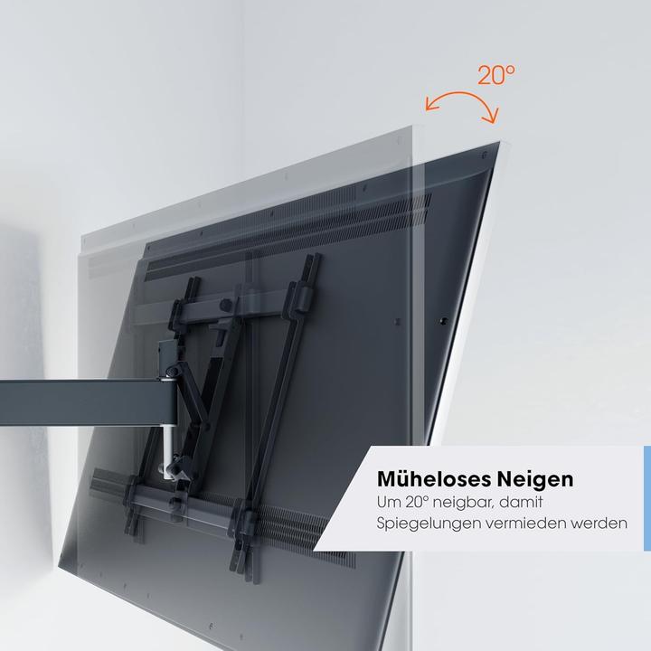 Image du produit Vogels Support mural pivotant et inclinable pour téléviseurs universel, certifié TÜV (Mur, 35 kg, 32" - 65")