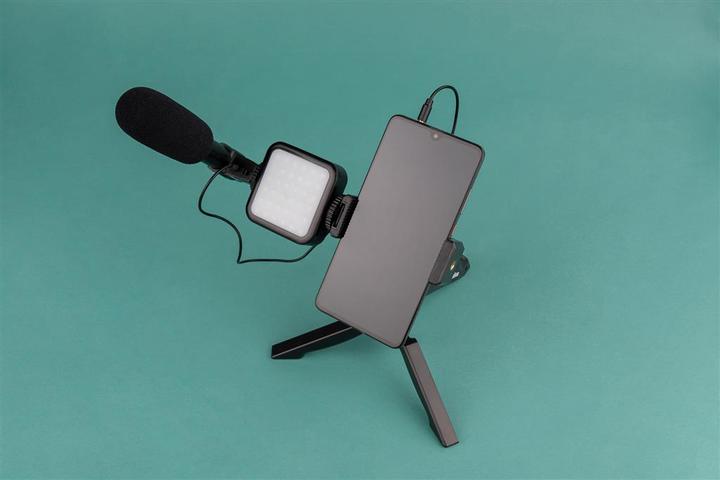 Productafbeelding Dörr Video Light Vlogging Kit met Microfoon VL-5 (Videolicht)