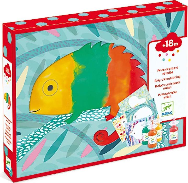 Actual product image Djeco Finger painting blob fun