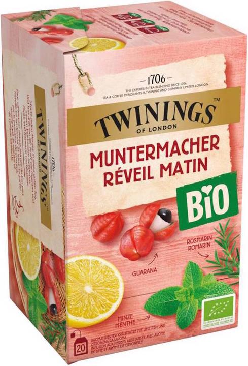 Produktbild Twinings Bio Muntermacher (38 g)