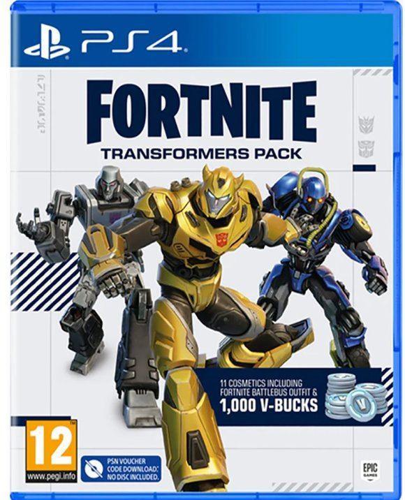 Productafbeelding Epic Fortnite: Transformers Pack (Code in een doos) (PS4)
