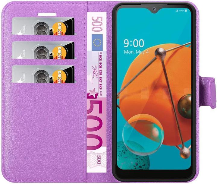 Produktbild Cadorabo Book mit Standfunktion Cover (LG KQ51)