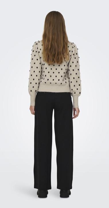 Produktbild JdY JDYSIGRID LIFE L/S ONECK PUFFDOT PUL KNT Strickpullover (XS)