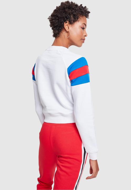 Immagine prodotto Urban Classics Girocollo con maniche a strisce da donna (XL)