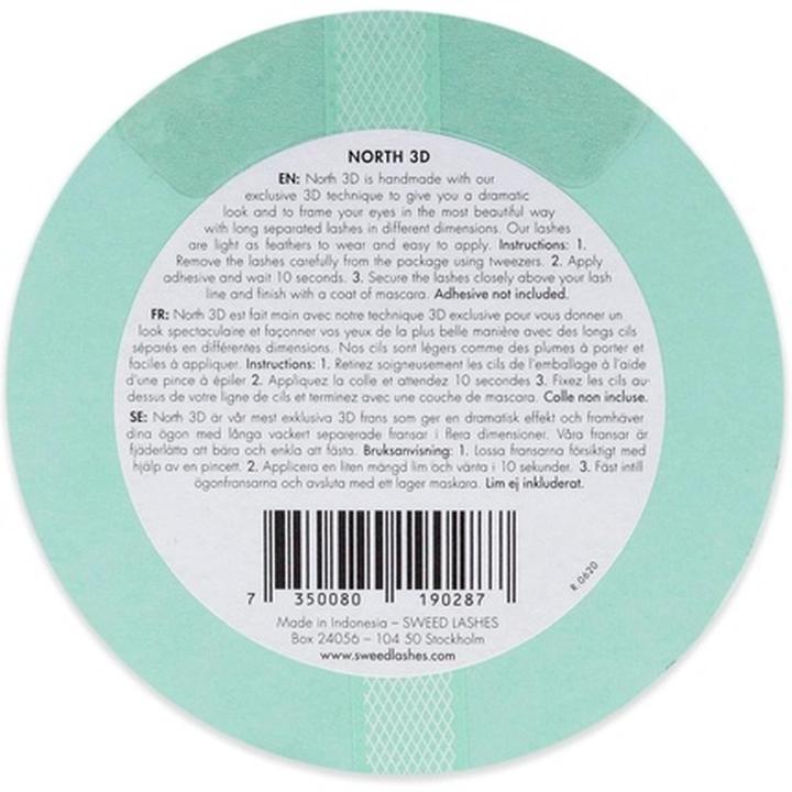 Actual product image Sweed North 3D Dramatic Lashes (Artificial eyelashes)