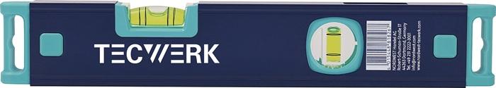 Actual product image Tecwerk Spirit level 40 cm silver aluminium mirror vial max. ± 0.5 mm/m (40 cm)