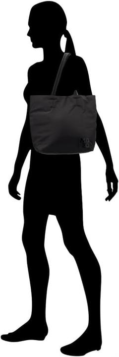 Produktbild Mandarina Duck Vertikale zweifarbige Shopper mit Verschlussbändern und Innensicherheitstasche