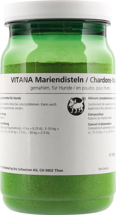 Image du produit Vitana Complément alimentaire pour chiens Chardon-Marie, 110 g (1 pcs, 135 g)