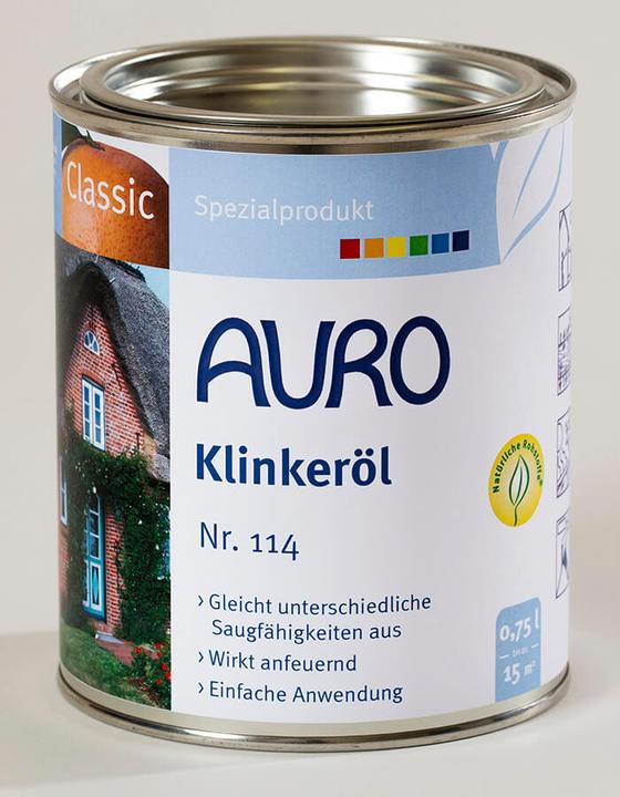 Produktbild AURO Klinkeröl 114 (Transparent, 0.75 l)