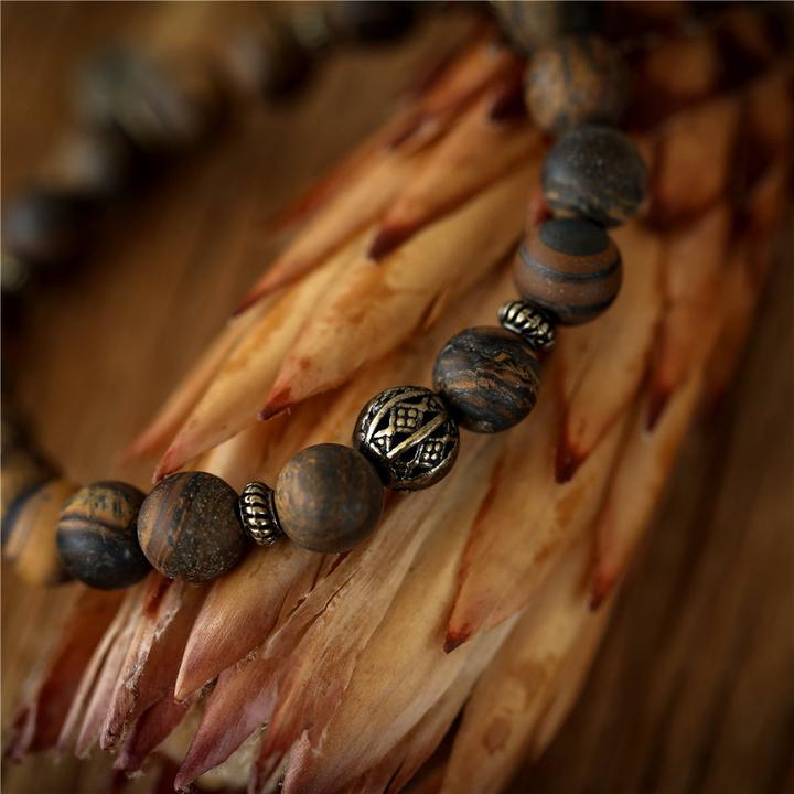 Immagine prodotto Andreani Bracciale con occhiello in pietra vera (19 cm)