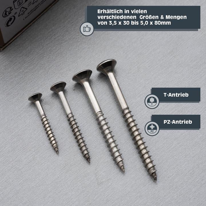 Image du produit Helpmate Vis universelles (300 Vis par pièce)