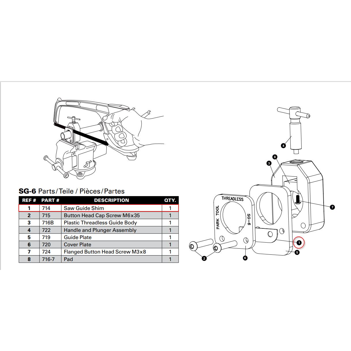 Park Tool, Utensili bici