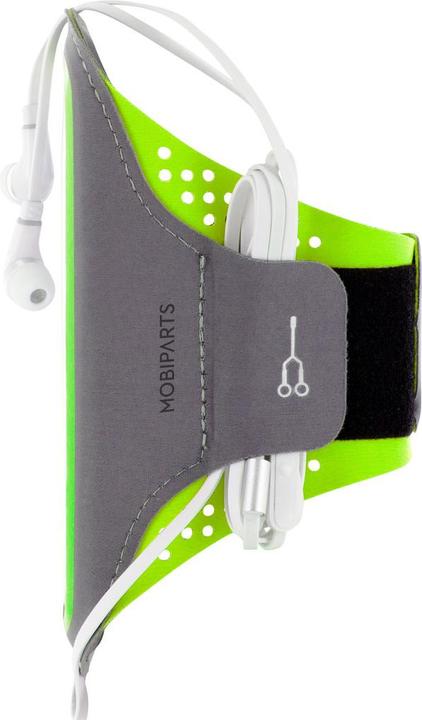 Actual product image Mobiparts Comfort Fit Sport Armband Samsung Galaxy A22 5G (2021) Neon Green