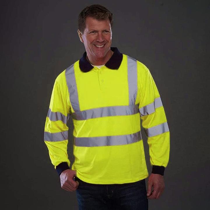 Produktbild Yoko HiVis Polo Shirt langarm (2 StückPackung) (4XL)