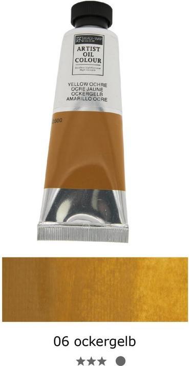 Produktbild Magi-Wap Artist 200ml Ölfarbe (Ockergelb, 200 ml)