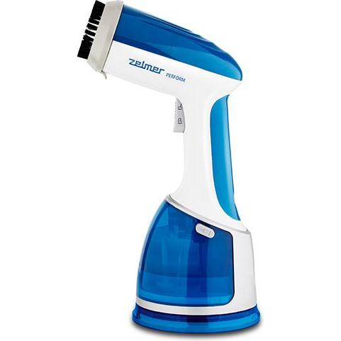 Thumbnail - Zelmer ZGS1700 Kleidungsdampfglätter Tragbare Dampfbürste, Dampfglätter, Blau, Weiss