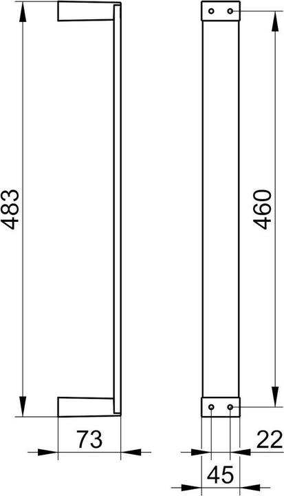 Immagine prodotto Keuco Portasciugamani Edition 11 per asciugamani ospiti 46 cm cromo 11170