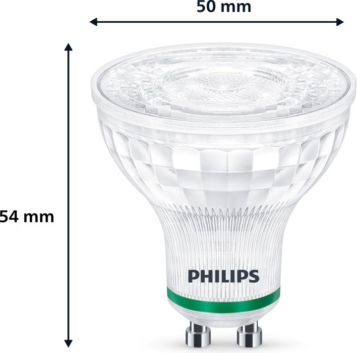 Actual product image Philips Lamp (GU10, 2.40 W, 380 lm, 1 x, B)