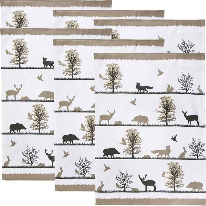 6er-Pack Waldtiere