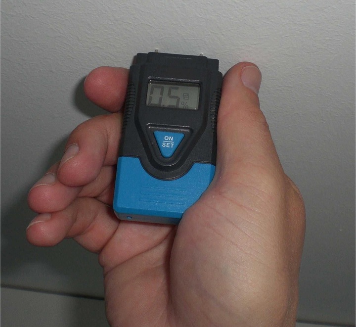 Actual product image TFA Material Humidity Meter, Mini