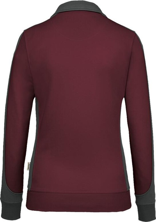 Image du produit Hakro Sweat-shirt femme Contrast Performance bordeaux/anthr. XS (XS)