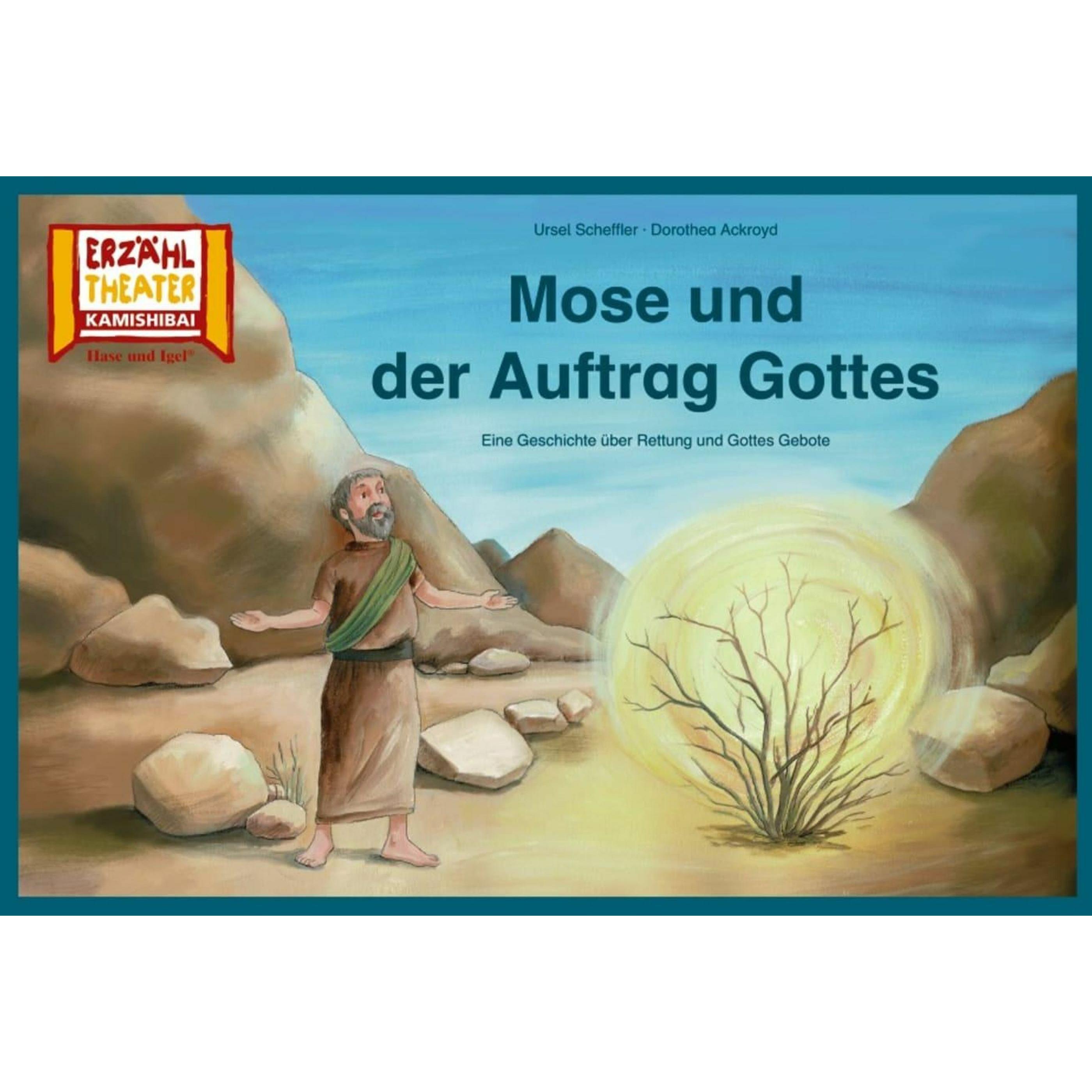 Kamishibai: Mose und der Auftrag Gottes, Schulbücher von Dorothea Ackroyd, Ursel Scheffler