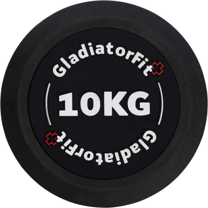 Actual product image Gladiatorfit Round dumbbells (1 x 10 kg)
