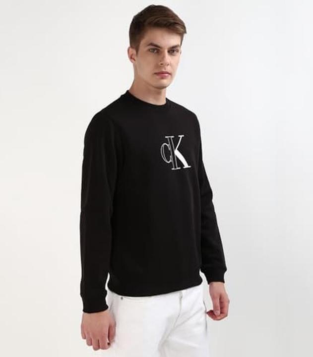 Image du produit Calvin Klein Pullover à col rond avec monogramme (XS)
