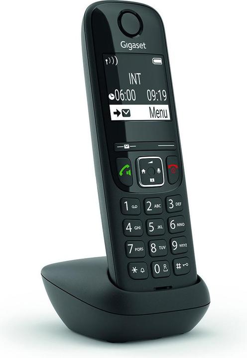 Produktbild Gigaset AS690AR Trio - zwart - met antwoordapparaat - 3 handsets