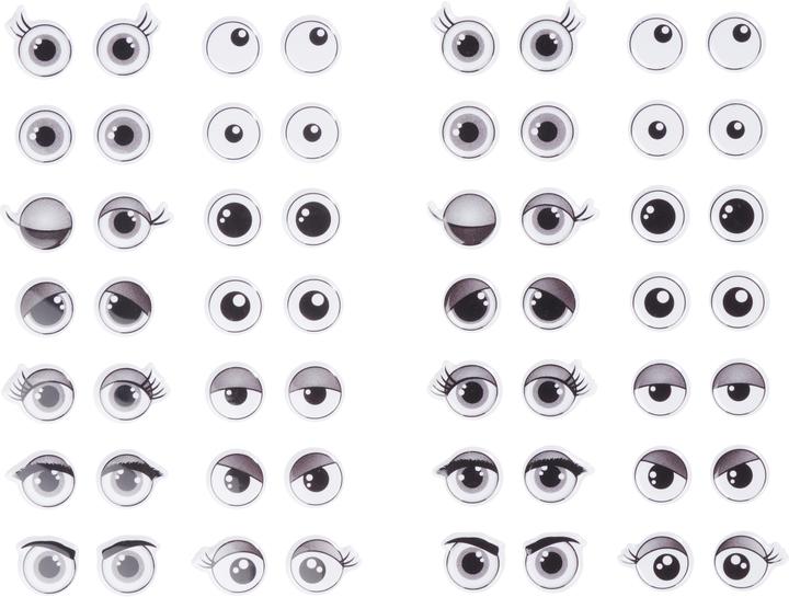 Produktbild Meyco 3D Sticker "Augen" (28 Sticker)