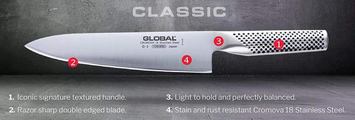 Produktbild Global M263908 Küchenmesser G16 (24 cm)