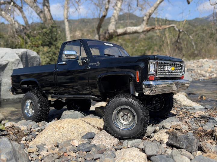 Actual product image Rc4Wd Scale Crawler Trail Finder 2 LWB Chevy K10 Black RTR, 1:10 (RTR Ready-to-Run)
