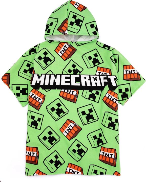 Produktbild Minecraft Handtuch mit Kapuze Jungen