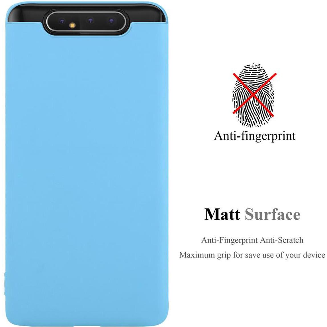 Thumbnail - Cadorabo TPU Candy Cover (Samsung Galaxy A90 5G, Samsung Galaxy A80), Smartphone Hülle, Blau