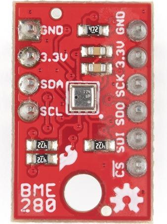 Produktbild SparkFun Atmospheric Sensor Breakout - BME280 (with Headers)