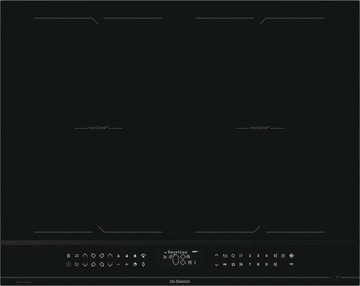 De Dietrich Induktionskochfeld DPI 4441 BT Schwarz (65 cm, Induktionskochfeld)