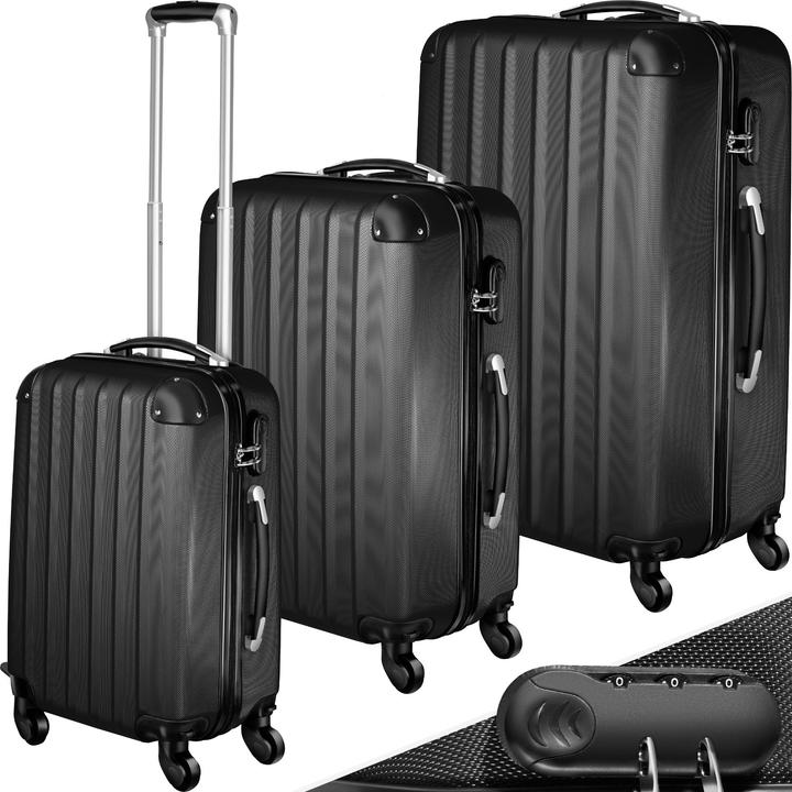 Actual product image tectake Hard case set (95 l)