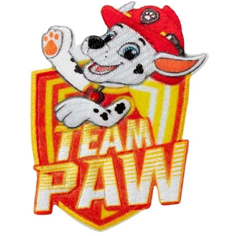 Mono Quick Paw Patrol Marshall Team, Applikationen, Schwarz, Orange, Rot, Weiss