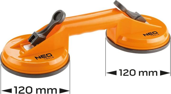 Produktbild Neo Doppelsaugnapf, 80 kg (80 kg)