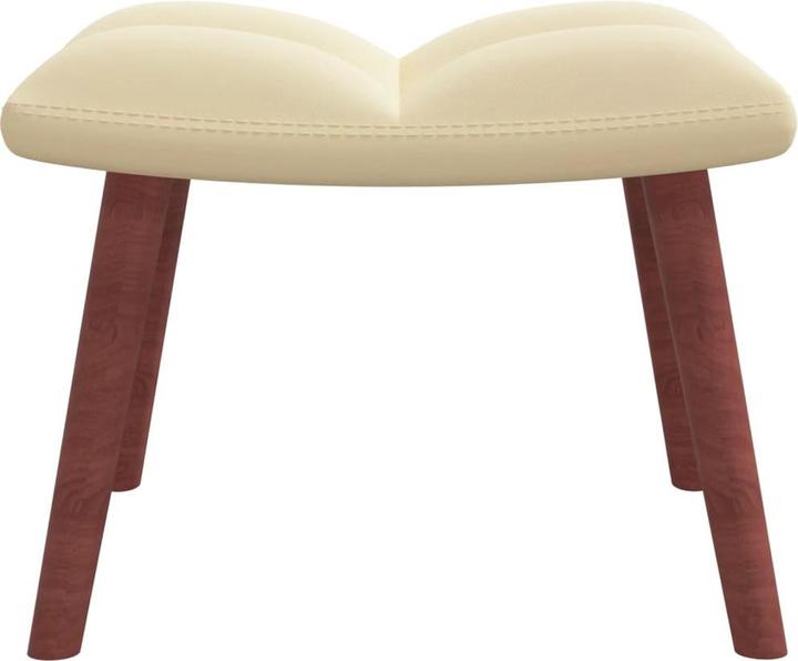 Produktbild vidaXL Schaukelstuhl mit Hocker