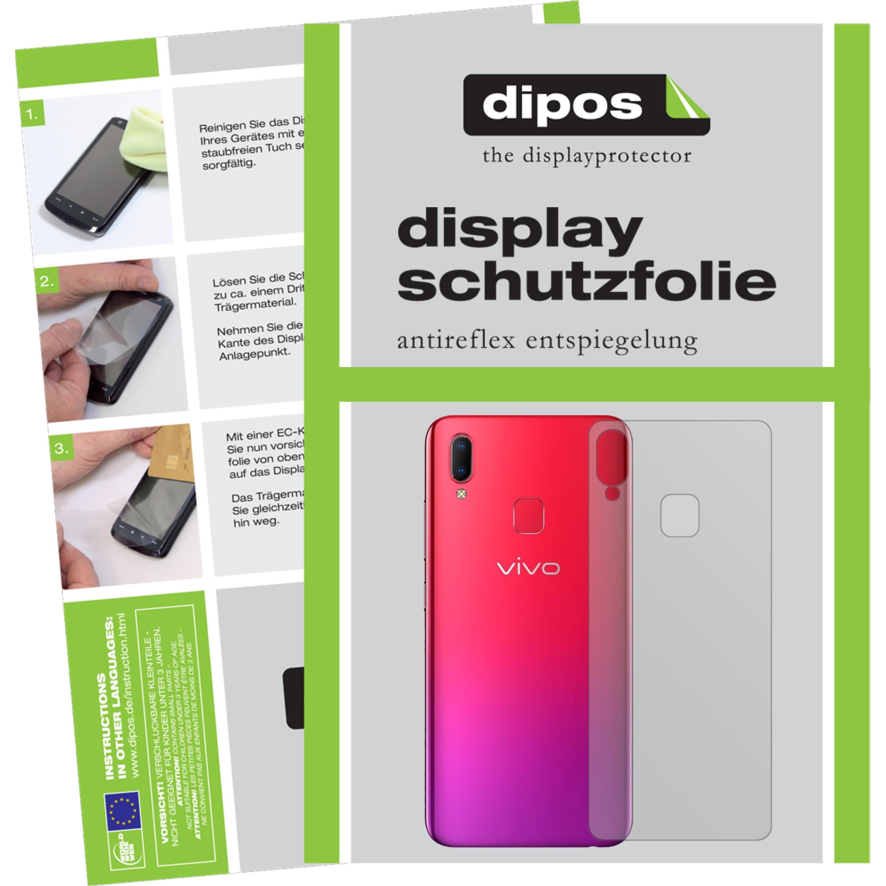 Dipos Displayschutzfolie Antireflex (5 Stück, Vivo Y91 C), Smartphone Schutzfolie, Transparent
