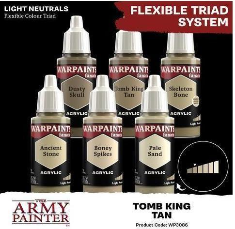 Produktbild The Army Painter Farbe Warpaints Fanatic: Tomb King Tan 18 ml