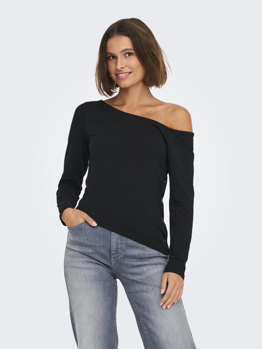 Immagine prodotto Only Top slim fit a girocollo (XS)