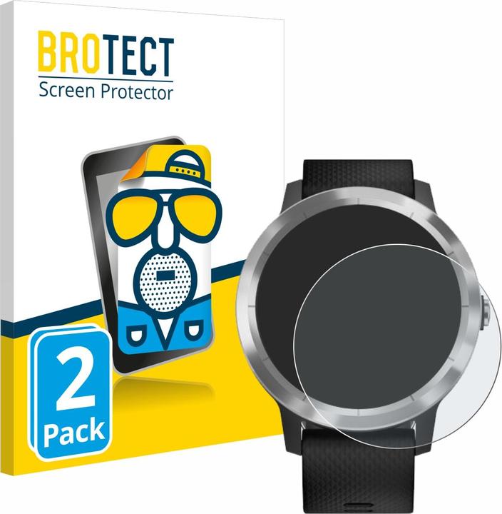 BROTECT Entspiegelungs-Schutzfolie Displayschutz Matt (Vivoactive 3)